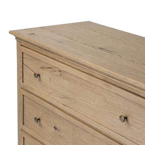 Geoffrey Tall Dresser - Worn Oak