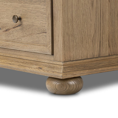 Geoffrey Tall Dresser - Worn Oak
