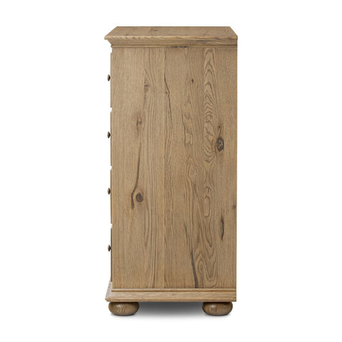 Geoffrey Tall Dresser - Worn Oak