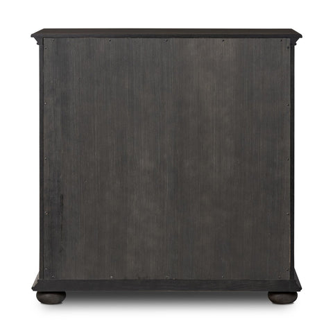 Geoffrey Tall Dresser - Smoked Black