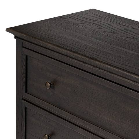 Geoffrey Tall Dresser - Smoked Black