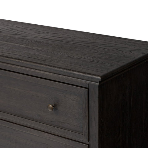 Geoffrey Tall Dresser - Smoked Black