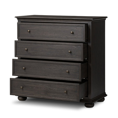 Geoffrey Tall Dresser - Smoked Black