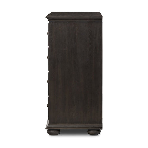 Geoffrey Tall Dresser - Smoked Black
