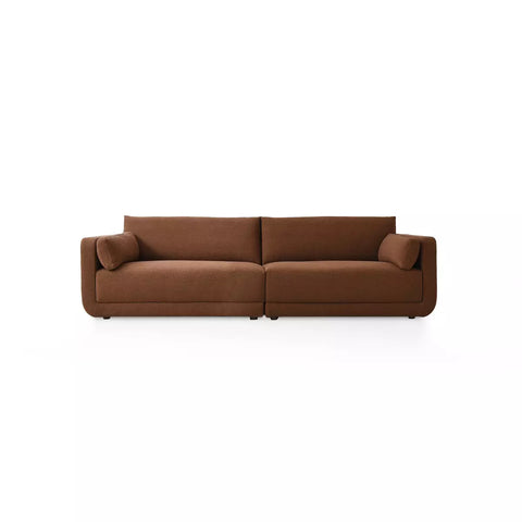 Toland 2Pc Sectional - Bartin Rust