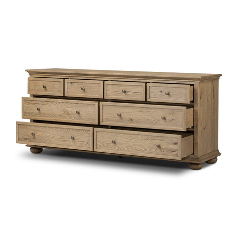 Geoffrey Wide Dresser - Worn Oak