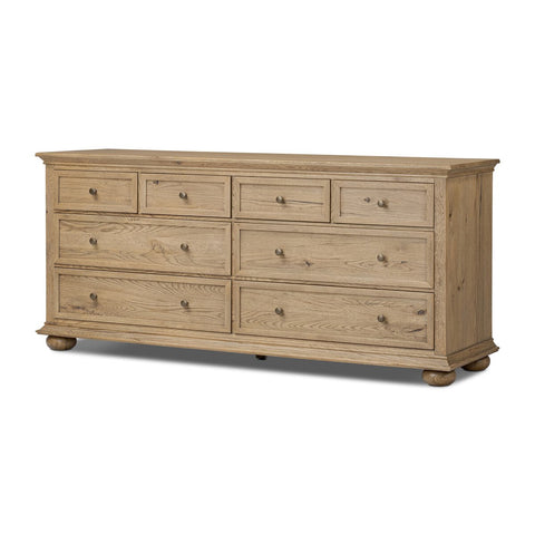 Geoffrey Wide Dresser - Worn Oak
