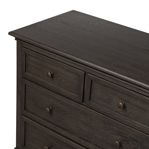 Geoffrey Wide Dresser - Smoked Black