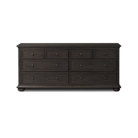 Geoffrey Wide Dresser - Smoked Black