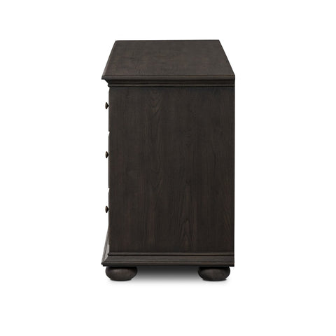 Geoffrey Wide Dresser - Smoked Black