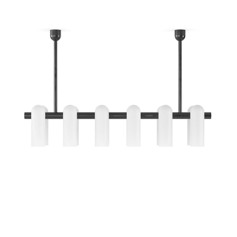 Odyssey Linear Md Chandelier - Black Gunmetal