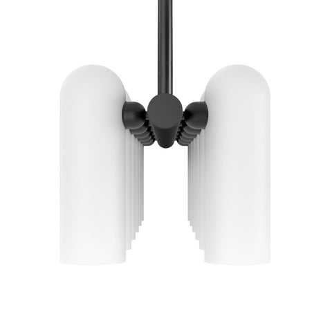 Odyssey Linear Md Chandelier - Black Gunmetal