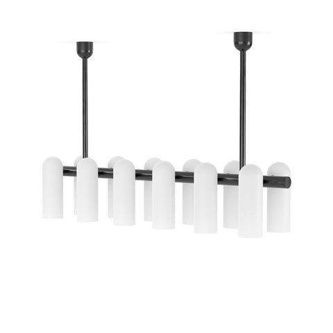 Odyssey Linear Md Chandelier - Black Gunmetal
