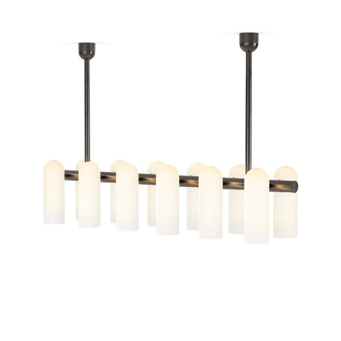 Odyssey Linear Md Chandelier - Black Gunmetal