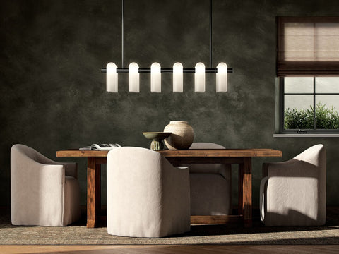 Odyssey Linear Md Chandelier - Black Gunmetal