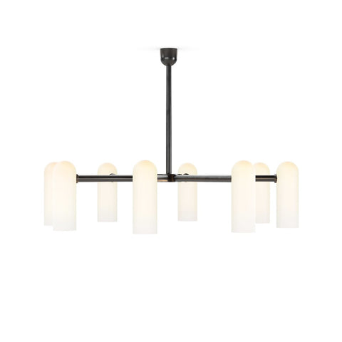 Odyssey Round Md Chandelier - Black Gunmetal