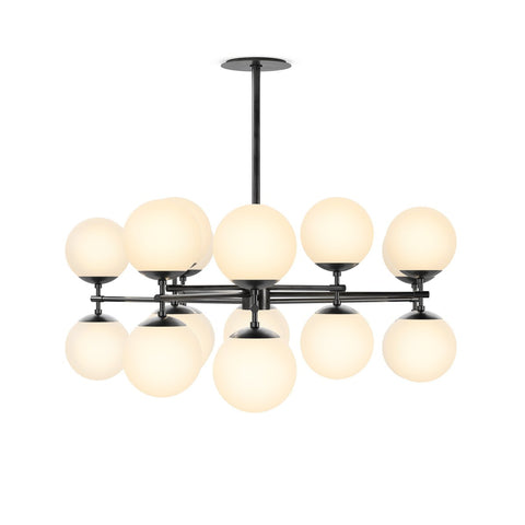 Zodiac Chandelier - Black Gunmetal