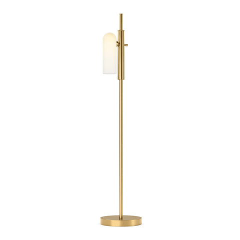 Odyssey 1 Floor Lamp - Burnished Brass