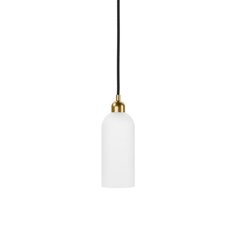 Odyssey Medium Single Pendant - Burnished Brass