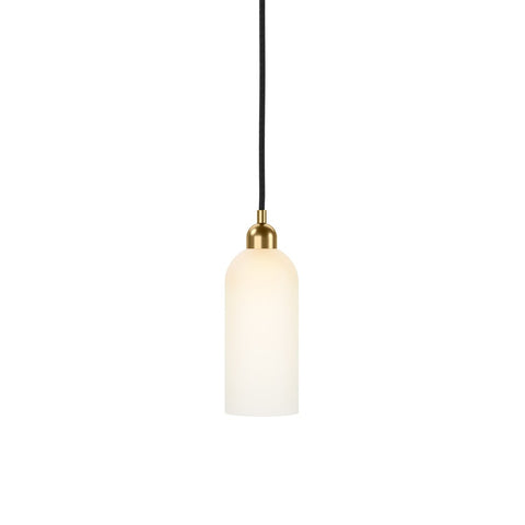 Odyssey Medium Single Pendant - Burnished Brass