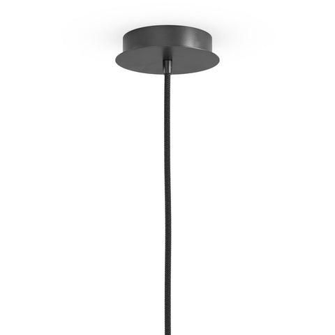 Odyssey Medium Single Pendant - Black Gunmetal