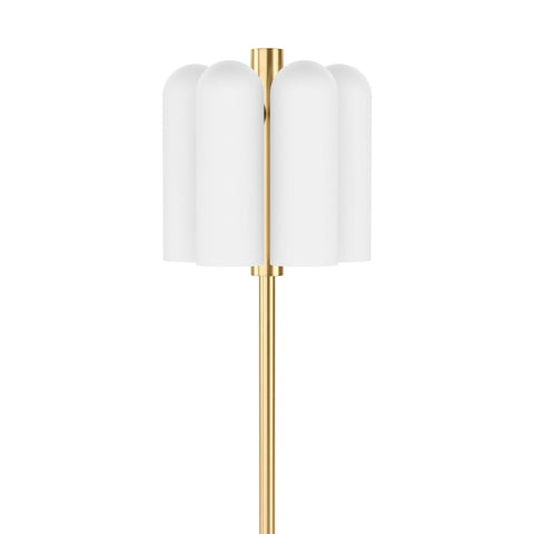Odyssey 6 Floor Lamp - Burnished Brass