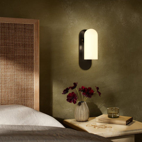 Odyssey Medium Sconce - Black Gunmetal