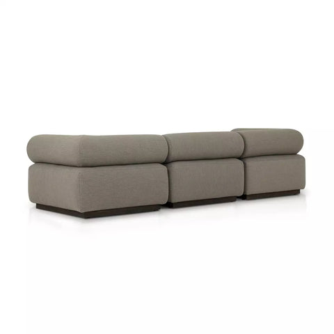 Lenox Outdoor 3Pc Sectional - Alessi Fawn