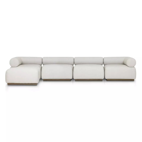Lenox Outdoor 4Pc Sectional - Alessi Linen