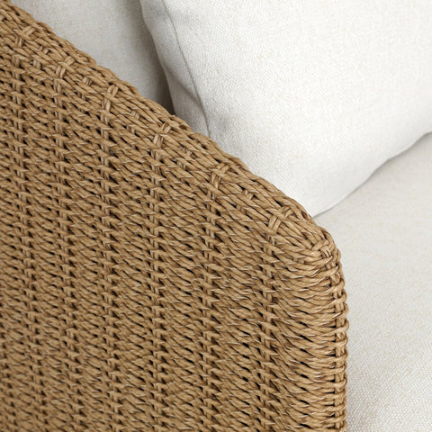 Maven Outdoor Double Chaise - Faux Hyacinth