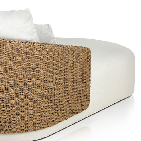 Maven Outdoor Double Chaise - Faux Hyacinth