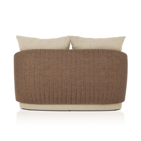 Maven Outdoor Double Chaise - Faux Dark Hyacinth