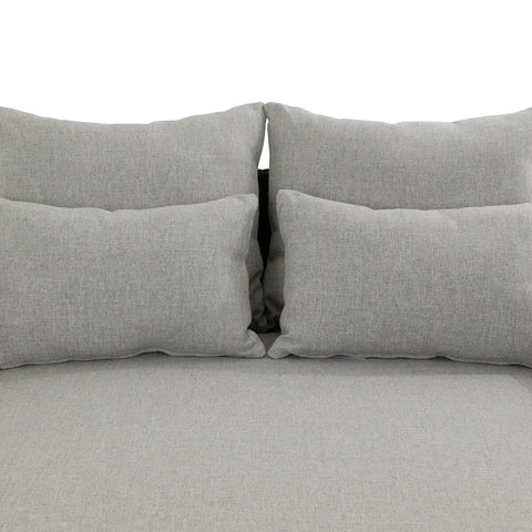 Maven Outdoor Double Chaise - Faux Black Hyacinth