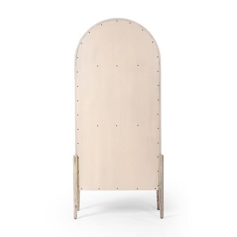 Tolle Bookcase - Rustic White Solid