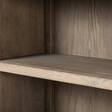 Tolle Bookcase - Rustic White Solid