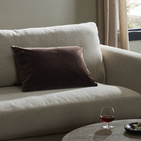 Bridger Rectangular Pillow - Monte Chocolate