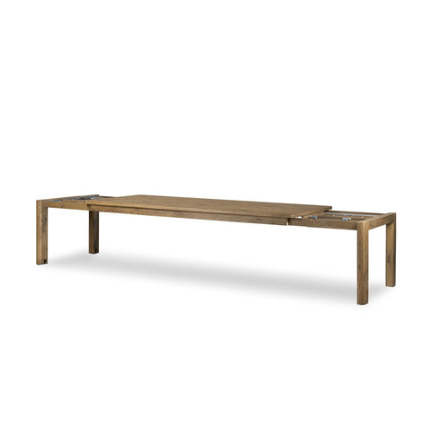 Noeline Double Extension Dining Table - Resawn Worn Oak