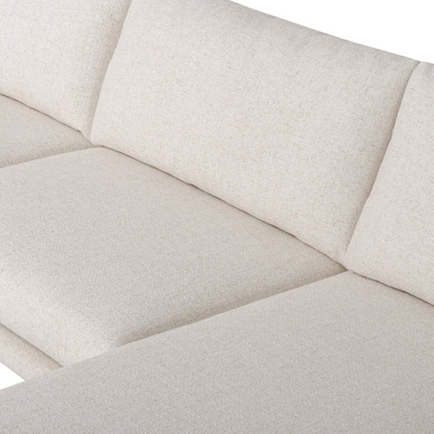 Melle 2 Piece Sectional - Left Chaise - Omari Natural