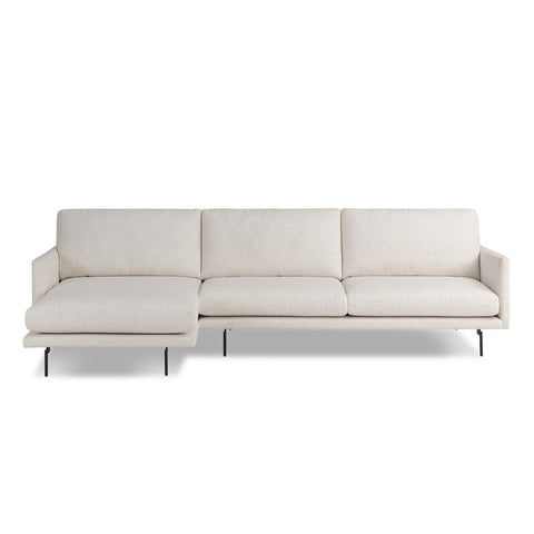Melle 2 Piece Sectional - Left Chaise - Omari Natural