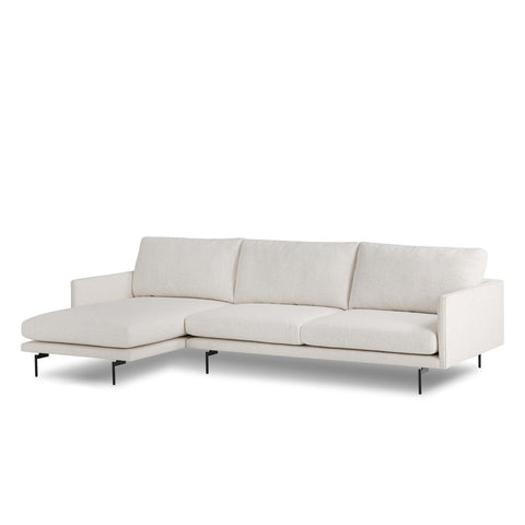 Melle 2 Piece Sectional - Left Chaise - Omari Natural