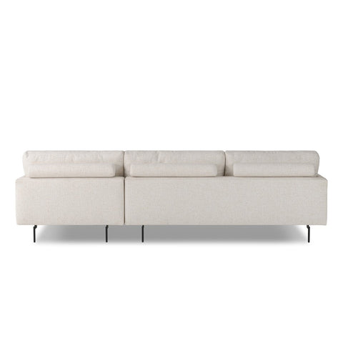 Melle 2 Piece Sectional - Right Chaise - Omari Natural