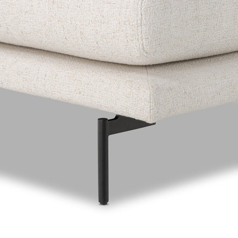 Melle 2 Piece Sectional - Right Chaise - Omari Natural