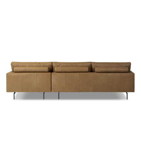 Melle 2 Piece Sectional - Right Chaise - Lipari Camel
