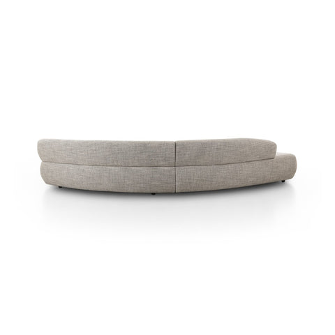 Belen 2 Piece Sectional Left Chaise - Thames Coal