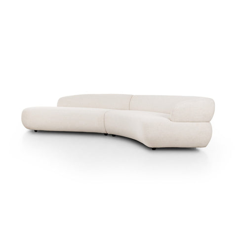 Belen 2-Piece Sectional Left Chaise - Nomad Snow