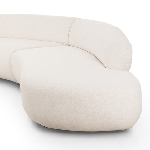 Belen 2-Piece Sectional Right Chaise - Nomad Snow