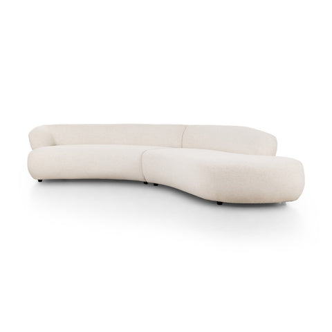 Belen 2-Piece Sectional Right Chaise - Nomad Snow