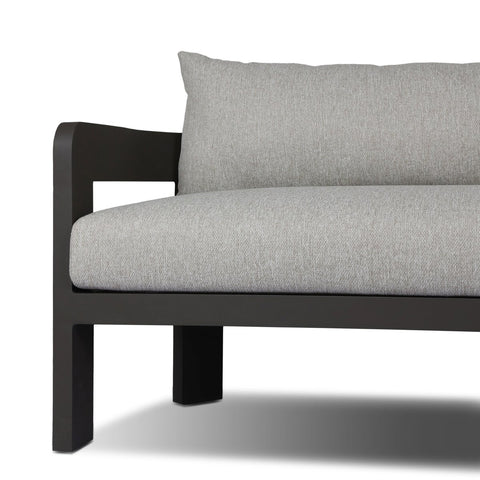 Jackson Outdoor Metal Sofa - Concha Fog