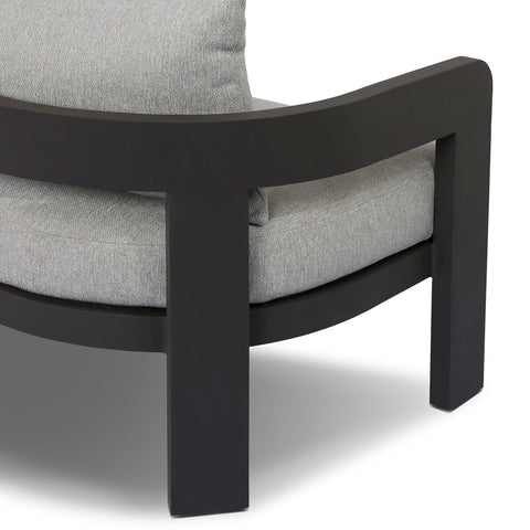 Jackson Outdoor Metal Sofa - Concha Fog