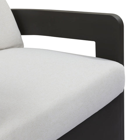 Jackson Outdoor Metal Swivel Chair - Alessi Linen